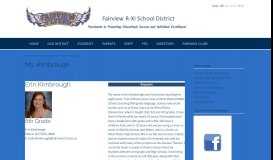 
							         Ms. Kimbrough - Fairview R-XI School District								  
							    