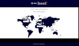 
							         MSC BOOK Official Travel Agents Website – Select Your Country								  
							    