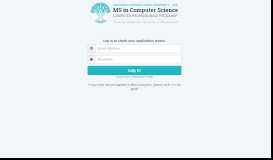 
							         MSCS Applicant Portal								  
							    