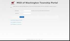 
							         MSD of Washington Township - Payroll Portal								  
							    