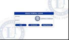 
							         MSDLT Portal Login								  
							    
