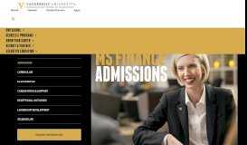 
							         MSF Admissions | Vanderbilt Business School								  
							    