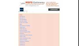 
							         MSFS Gateway								  
							    