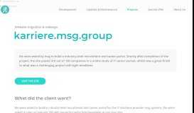 
							         msg Career Portal - joomla.team								  
							    