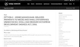 
							         MSME Archives - Saralkanoon | Best Lawyers in Ahmedabad, Best ...								  
							    