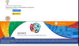 
							         MSME Job Portal: MP								  
							    