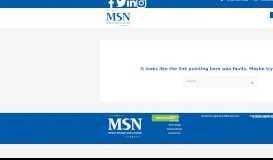 
							         MSN Web Portals - MSN Healthcare Solutions								  
							    