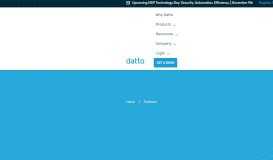 
							         MSP Partner Program - Datto								  
							    