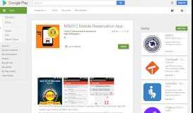 
							         MSRTC Mobile Reservation App - Apps on Google Play								  
							    