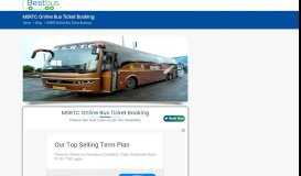 
							         MSRTC Online Bus Tickets Booking - Bestbus								  
							    