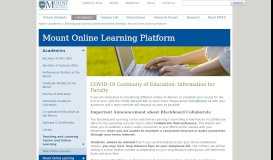 
							         MSVU - Moodle | MSVU Online Learning Platform | Mount ...								  
							    