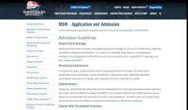 
							         MSW Application and Admission - Shippensburg University								  
							    
