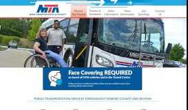 
							         MTA Flint | Mass Transportation Authority in Flint MI								  
							    