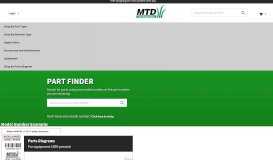 
							         MTD Parts | Browse our wide selection of parts for outdoor power ...								  
							    