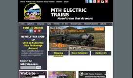 
							         MTH ELECTRIC TRAINS | Model trains that do more!								  
							    