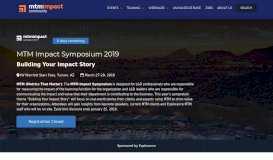 
							         MTM Impact Symposium 2019 – MTM Impact								  
							    