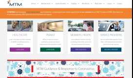 
							         MTM Inc: Healthcare Services - Public Transit Services								  
							    