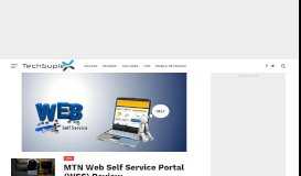 
							         MTN Web Self Service Portal (WSS) Review - TechSuplex								  
							    