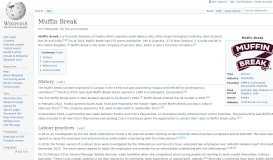
							         Muffin Break - Wikipedia								  
							    