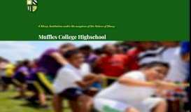 
							         Muffles College Highschool								  
							    