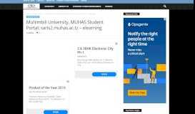 
							         Muhimbili University, MUHAS Student Portal: saris2.muhas.ac.tz ...								  
							    