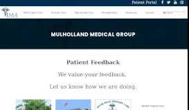 
							         Mulholland Medical Group – Integrated Medicine Alliance								  
							    
