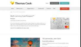 
							         Multi-currency Cash Passport | Thomas Cook								  
							    