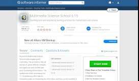 
							         Multimedia Science School Download Free Version (CDROMPlayer ...								  
							    