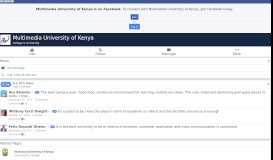
							         Multimedia University of Kenya - College & University - Karen, Nairobi ...								  
							    