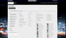 
							         Multiplayer - Battlelog / Battlefield 3								  
							    
