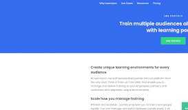 
							         Multiple Learning Portals | LearnUpon LMS								  
							    