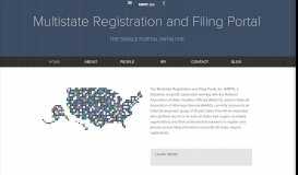 
							         Multistate Registration and Filing Portal: MRFP								  
							    