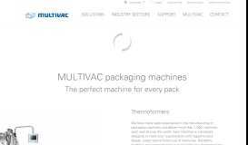 
							         MULTIVAC - Packaging Solution Specialists								  
							    