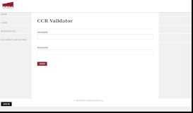 
							         MUN Student Services Portal - MUN - Login - CCR Validator								  
							    
