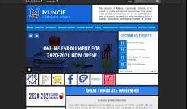 
							         Muncie Community Schools: Home								  
							    