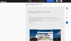 
							         Municipal of Kea Island web portal on Behance								  
							    