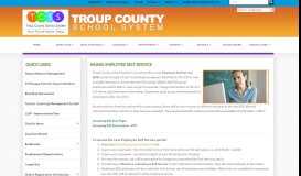 
							         Munis: Employee Self Service - Troup County School System								  
							    