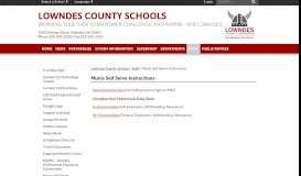 
							         Munis Self Serve Instructions - Lowndes County Schools								  
							    