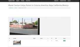 
							         Mural Cactus Cetys Portal in Colonia Alamitos Baja California Mexico ...								  
							    