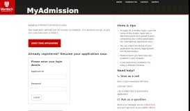 
							         Murdoch University - Online Applications								  
							    