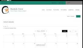 
							         Murdock-Portal / Calendar - Cupertino Union School District								  
							    