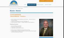 
							         Murnin / Murnin | Horizon Medical Corporation | Lackawanna, Wayne ...								  
							    