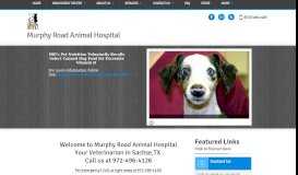 
							         Murphy Road Animal Hospital - Veterinarian in Sachse, TX								  
							    