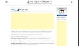 
							         Murphy USA Application, Jobs & Careers Online								  
							    