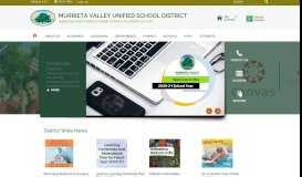 
							         Murrieta Valley Unified School District / Overview								  
							    