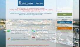 
							         MUSC Health MyChart - MyChart - Login Page | MUSC Health ...								  
							    