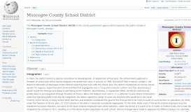 
							         Muscogee County School District - Wikipedia								  
							    