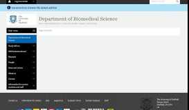 
							         MUSE Portal - Current BSc and MSc Students - Biomedical Science ...								  
							    