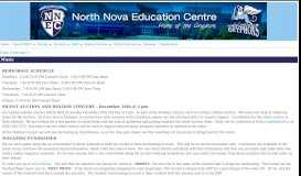 
							         Music | North Nova Education Centre								  
							    