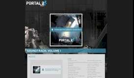 
							         Music - Official Portal 2 Website								  
							    